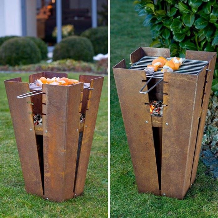 Rusty Steel Fire Pit Firebowl suppliers